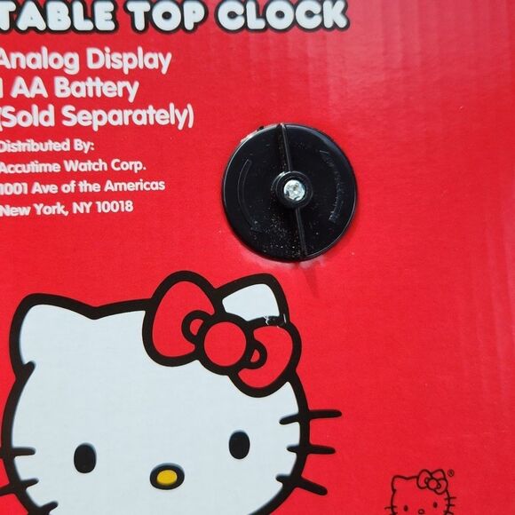 Hello Kitty TableTop Clock - Picture 4 of 4